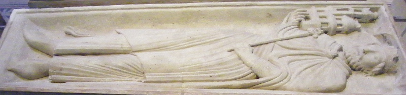 France Paris - St Denis Childebert I 558 effigy 1163